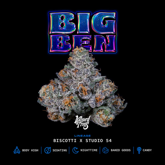 Wizard Trees Genetics Big Ben Cannabis Seeds