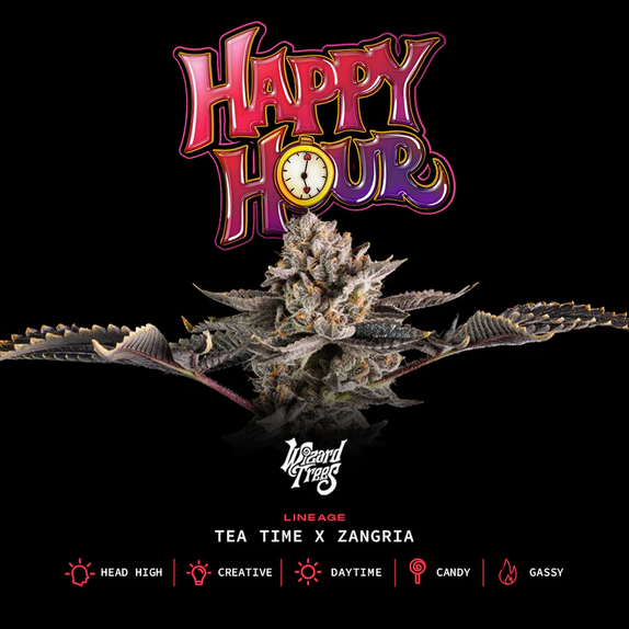Wizard Trees Genetics Happy Hour Cannabis Seeds