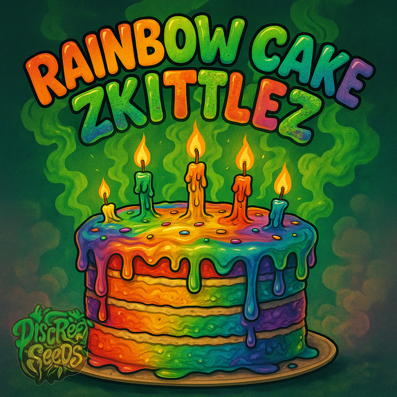 Rainbow cake zkittlez (Discreet Seeds) Cannabis Seeds