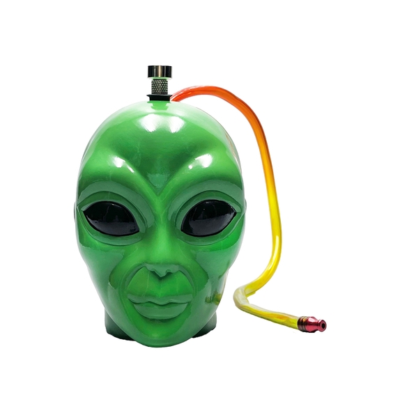 Spaced Out Ceramic Bong (16cm) GREEN Cannabis Seeds