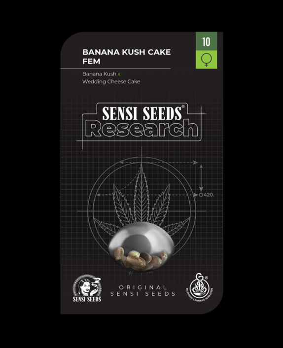 Banana Kush Cake Feminised Cannabis Seeds