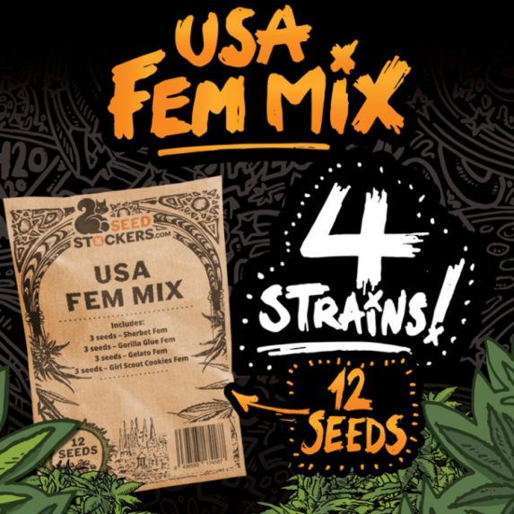 USA Fem Mix Cannabis Seeds