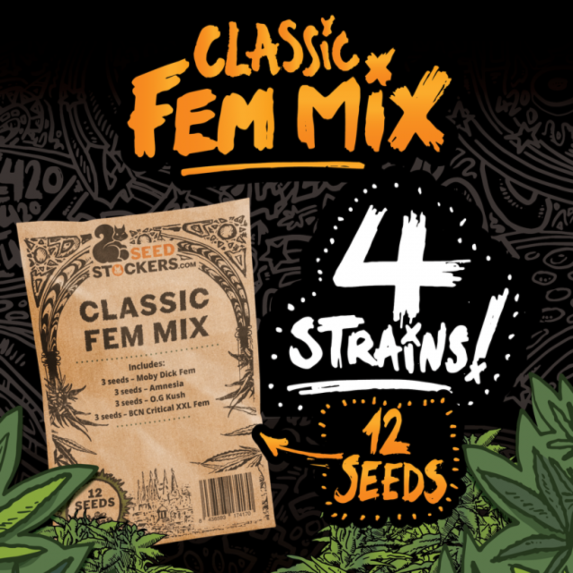 Classic Fem Mix Cannabis Seeds