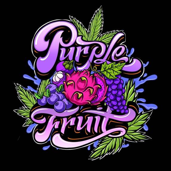 Purple Fruit  Cannabis Seeds