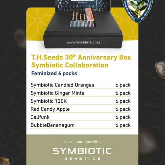 T.H.Seeds x Symbiotic Genetics 30th Anniversary Box (Feminized) Cannabis Seeds