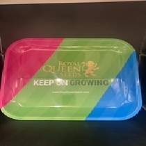 Royal Queen Seeds metal rectangular tray Large (Accessories) Cannabis Seeds