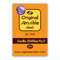 Gorilla Zkittlez Fast  (Original Sensible Seeds) Cannabis Seeds