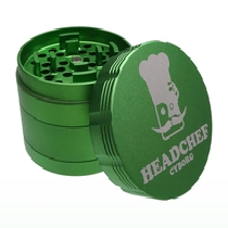 Headchef CYBORG 62mm 4 Part Grinder - GAMMA GREEN Cannabis Seeds